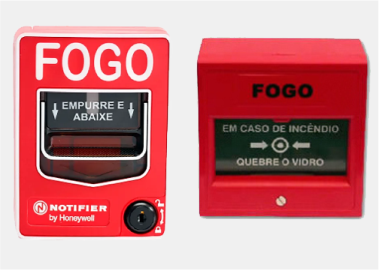 Botoeira de Alarme de Incêndio Convencional